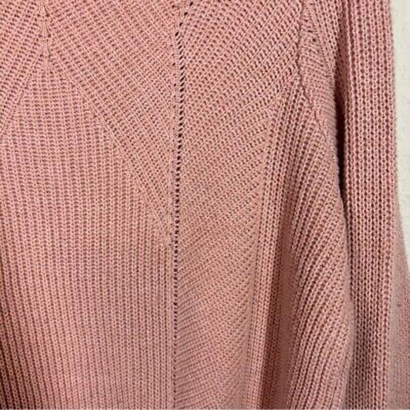 Primark womens pink cropped balloon sleeve sweater size small - Picture 3 of 5